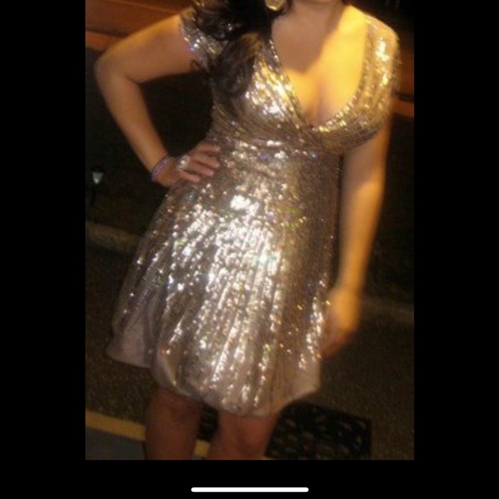 Jovani sequin prom mini